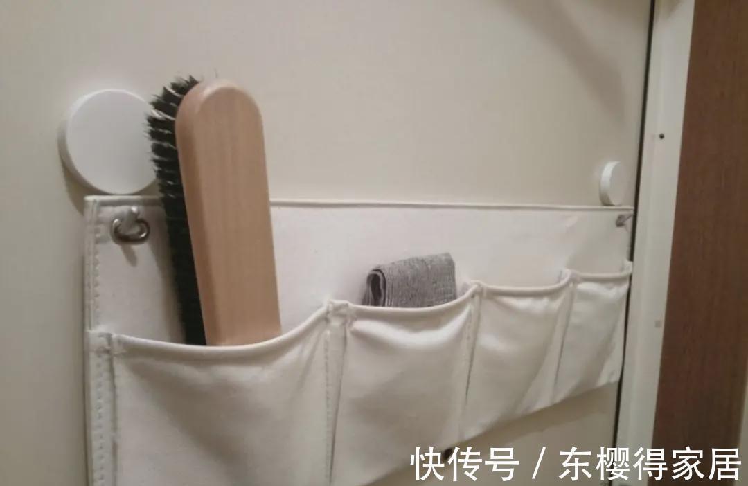 玄关柜|门后2㎡地也不要放过,想法子用来置物,聪明人都这样设计了
