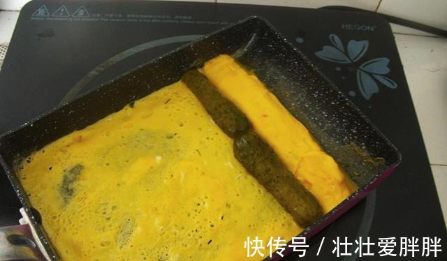 美味|酸黄瓜厚蛋烧,早餐美食,美味好吃!