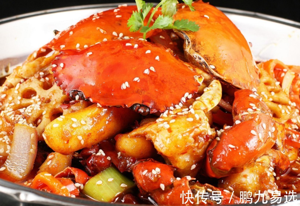 小白也会做的香辣蟹，横行餐桌的蟹子，鲜辣入味只差这一招