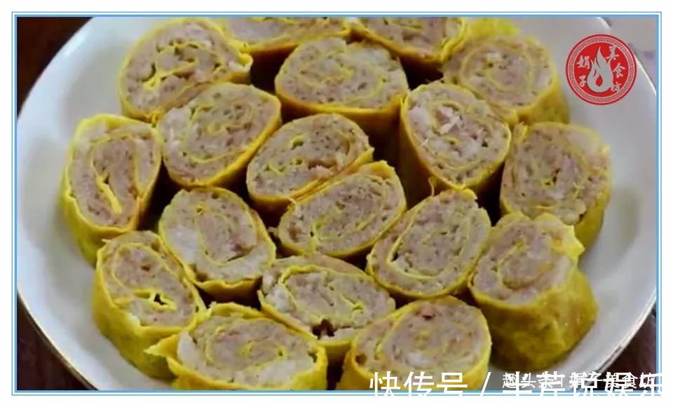 五花肉别再做红烧了，加3个鸡蛋，用手卷一卷，全家人都爱吃