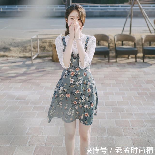 蕾丝|碎花雪纺连衣裙,青春又清纯