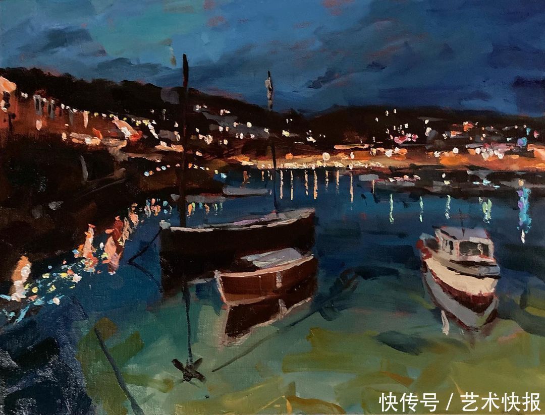 普林斯|英国艺术家杰里米桑德斯油画作品欣赏