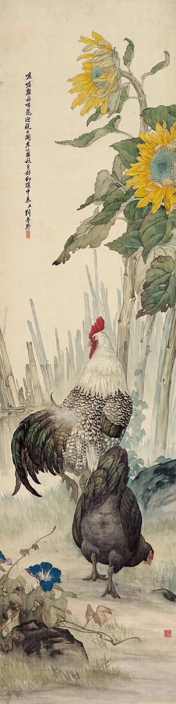 油画$作品胜过齐白石,国画风格超过冷军,一张国画价值15亿