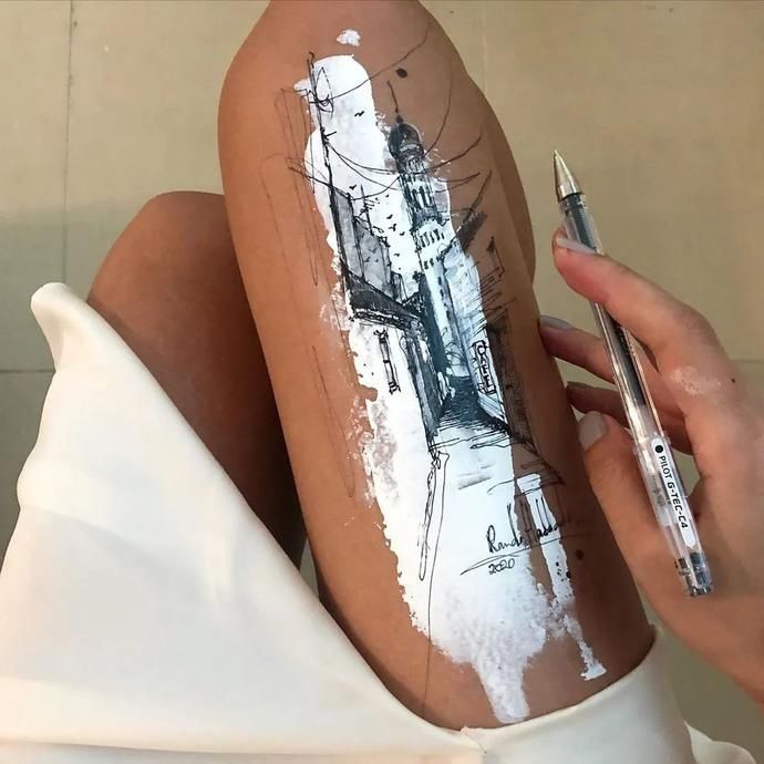 裙子|当她们掀开裙子,露出“惊艳”的大腿时,所有人都看呆了