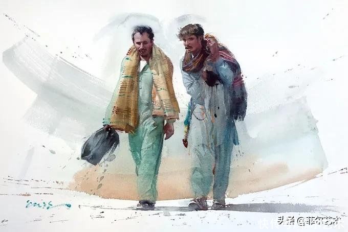 尤德斯|水彩也可以画得超准确！真心佩服！必须点赞