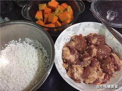 糯米|南瓜和它蒸，是天生一对，软香甜糯，孩子隔几天就想，解救手残党