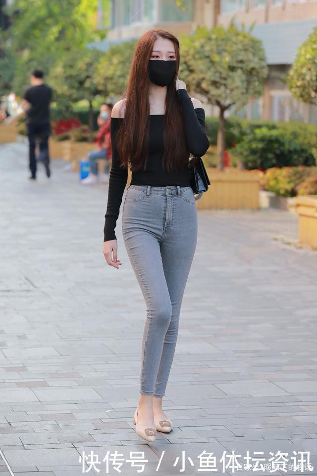 牛仔裤百搭耐看，还能帮你应对秋凉，让人很难不爱