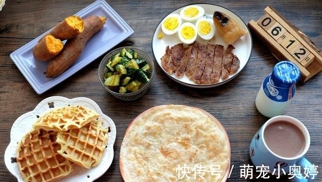全职妈妈晒早餐,一周7天不重样,每天6点起!网友:有钱有闲