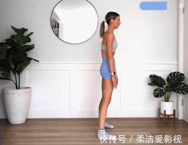 动作|她坚持健身7年，身高170体重90斤，虽然瘦却身材完美不干瘪