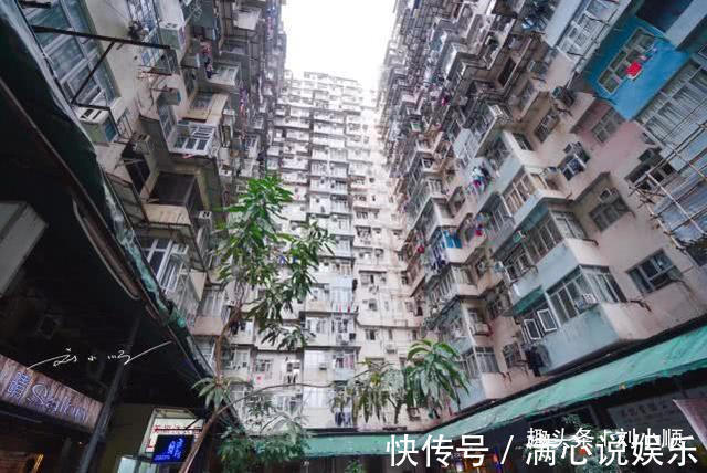 香港|香港人到底住得有多挤居民楼长得像“怪兽”，内地游客不羡慕