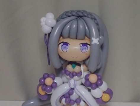 动漫角色|用气球还原出动漫角色,鬼灭之刃恋柱超可爱,漫迷:我全都要