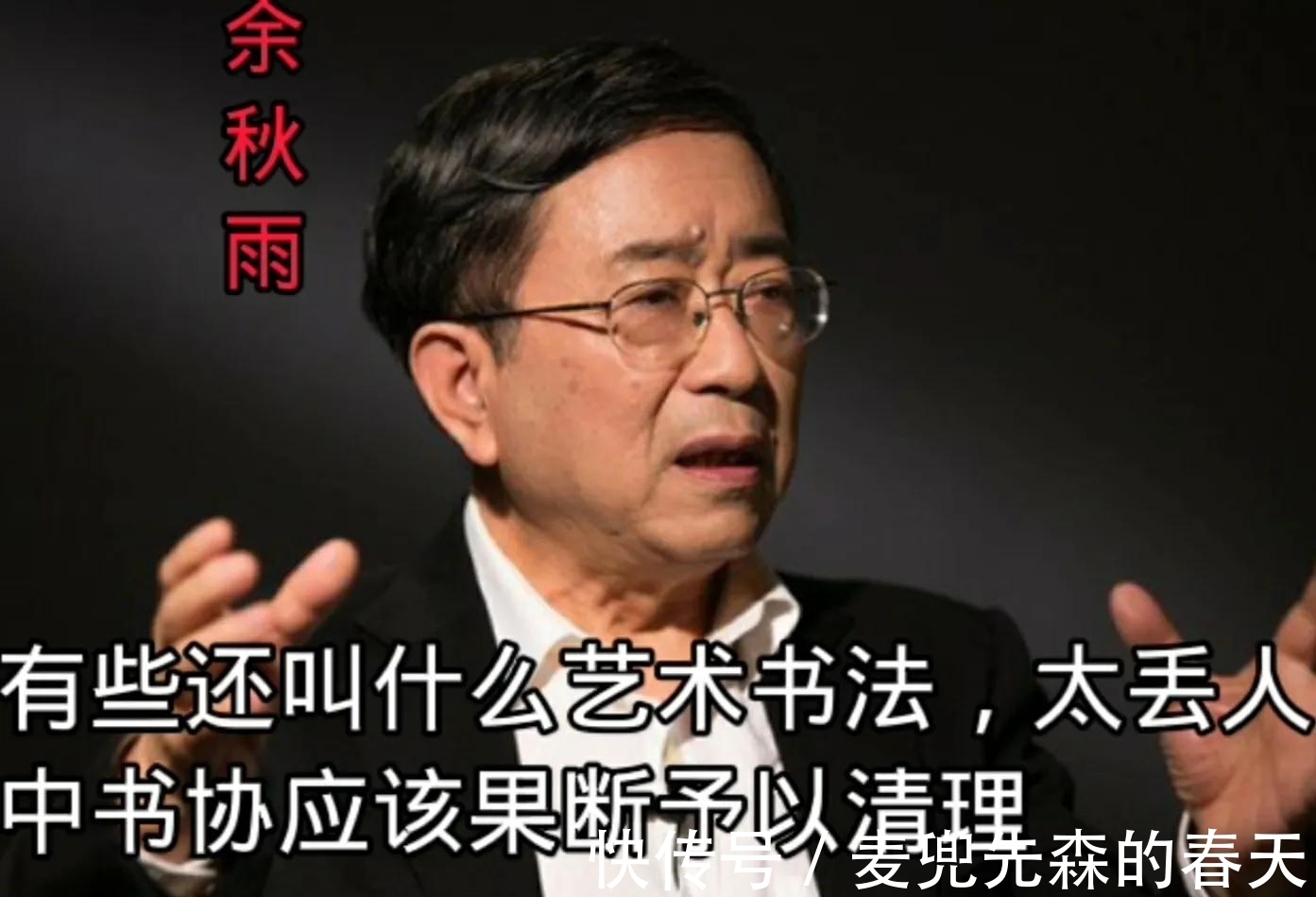 炮轰!作家余秋雨炮轰丑书:没有审美公德的佑护,美永远战胜不了丑