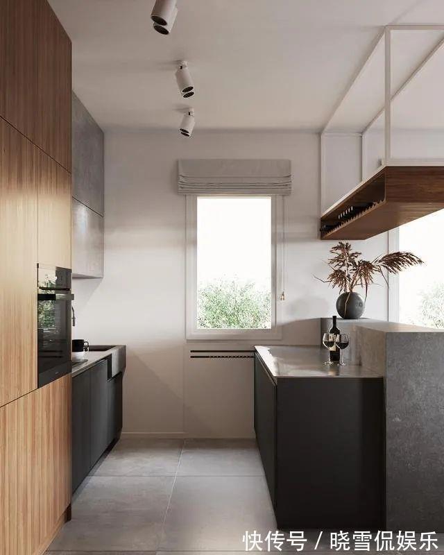 墙壁|112平极简复式混搭风,全屋设计超有质感!
