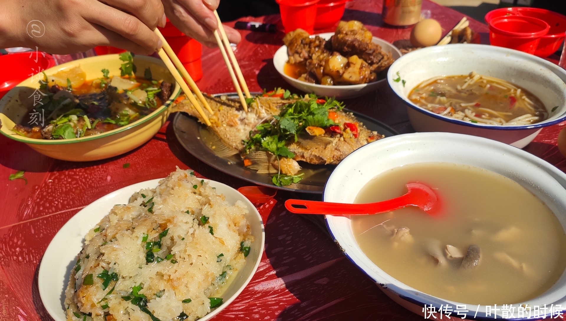 大舅进新房,请乡村大厨做了这些菜,分量足味道好,比饭店的好吃