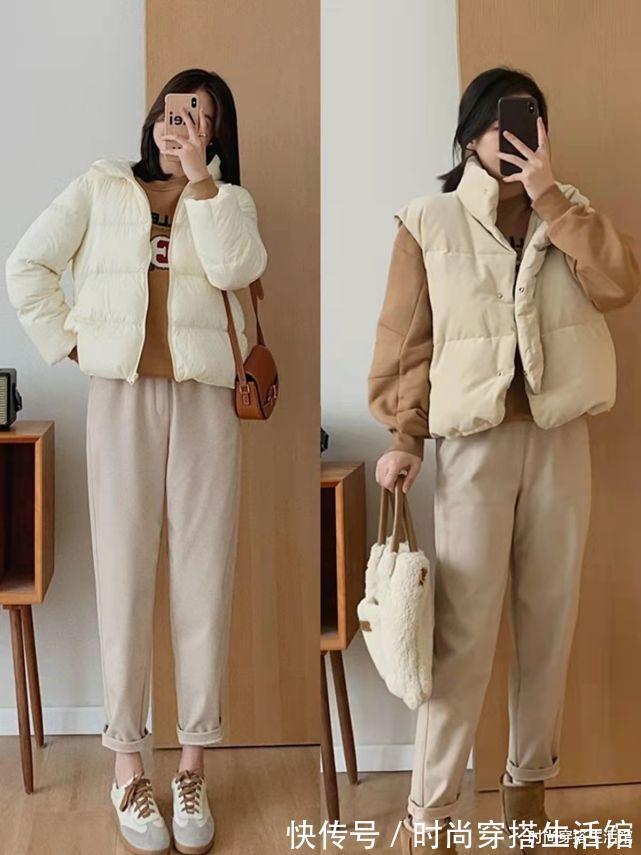 阔腿裤|过冬必备的5条裤子,我帮你选好了,跟羽绒服、棉服很“合拍”