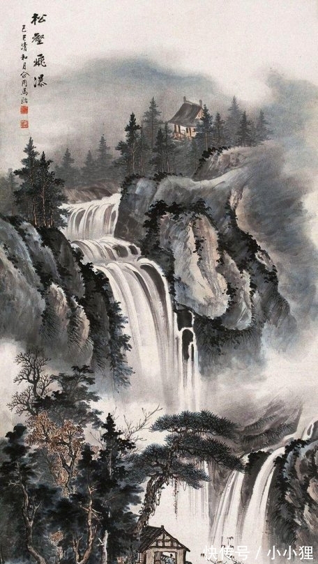 马骀|一部《马骀画宝》堪比《芥子园画谱》，马骀山水画欣赏