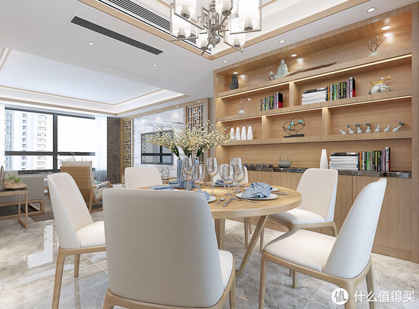 主卧室|全房原木色系的新中式风装修,真的很显温馨,简单又有品味,耐看