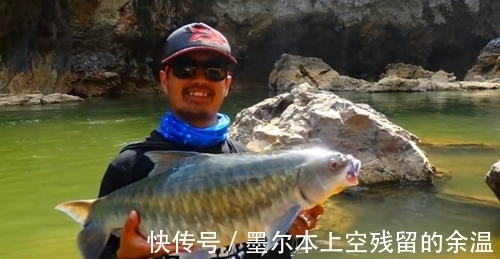 颜色|和朋友深山钓鱼,意外钓上“奇鱼”,鱼鳞大,颜色也特别,什么鱼