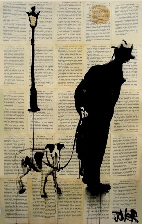 滴墨画&澳大利亚艺术家路易·乔弗的滴墨画,美得很特别!