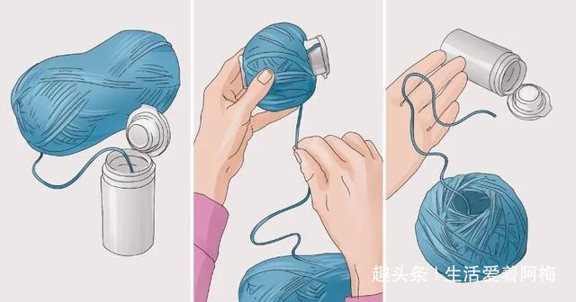 编织爱好者都喜欢的毛线收纳小妙招，不乱滚，不打结！