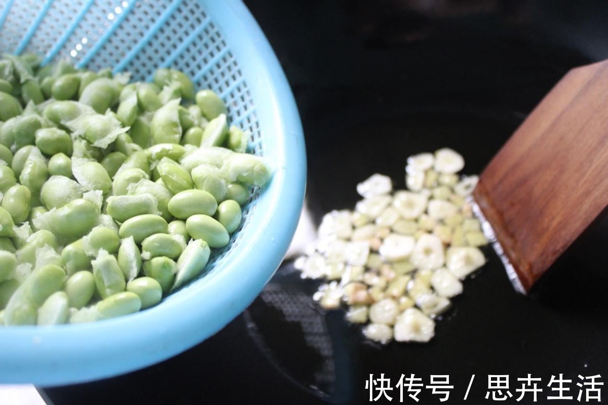 配菜|1根丝瓜,半斤毛豆,教你做这道夏日清凉小菜