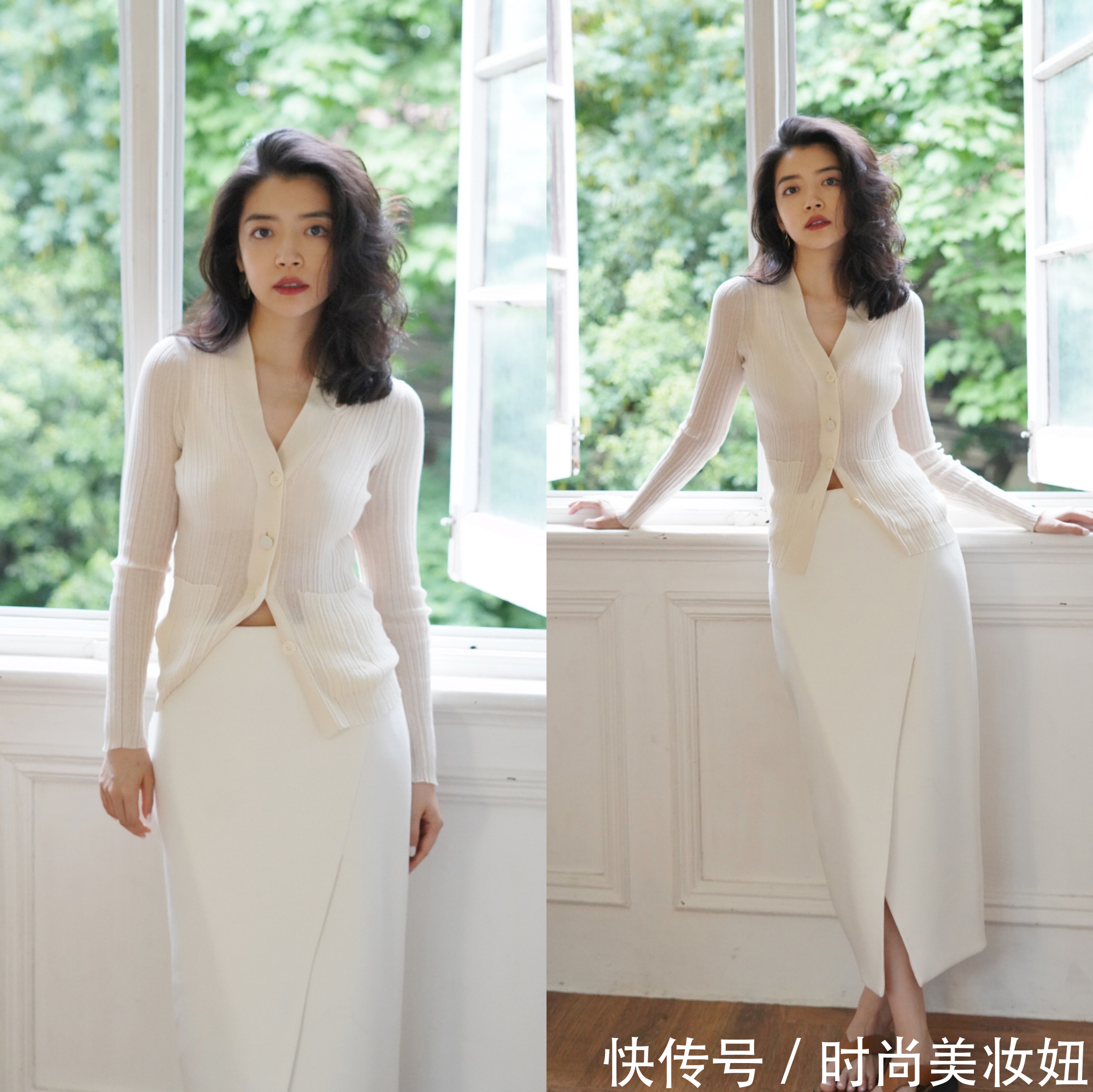 时尚博主|真正“见过世面”的女人,穿衣从不花哨,看三木的穿搭简约高级