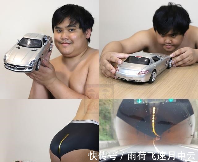 小胖|泰国小胖低配版cosplay，人家一分钱不花，cos了一个LV的包