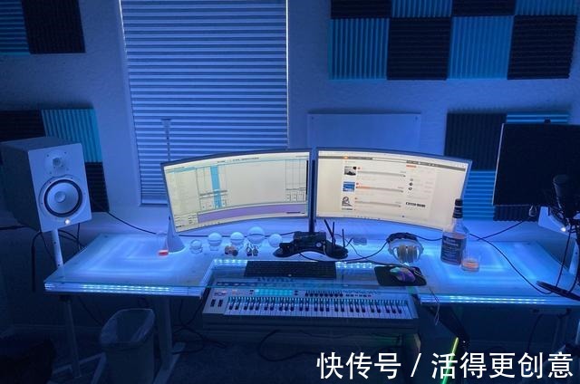 显示器|超酷的家庭办公室,充满创意的家居工作空间!