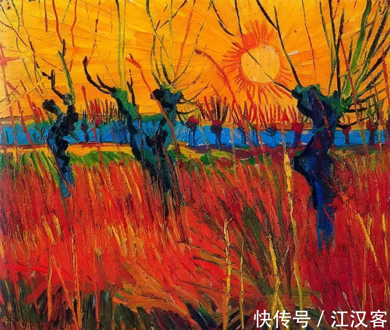 梦想！梵高笔下的秋天，黄色调让人充满希望，原来他也有梦想