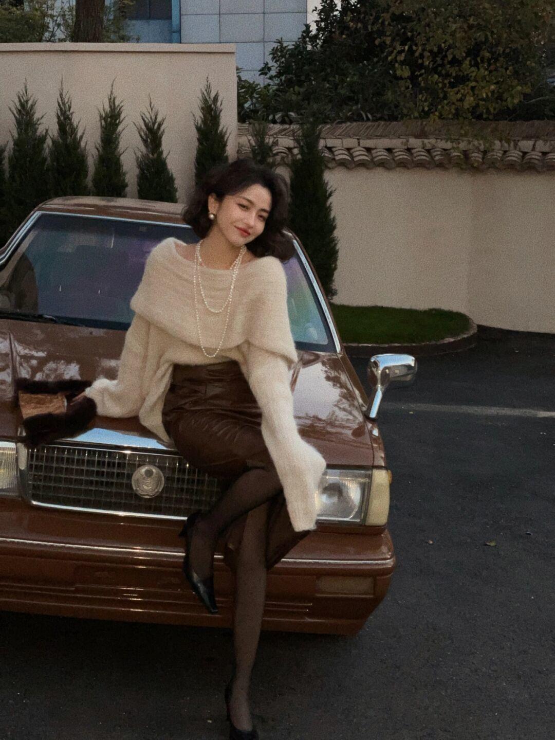 法式风毛衣 冬季就适合穿“法式风毛衣”,这些单品百搭又显气质,美得高级