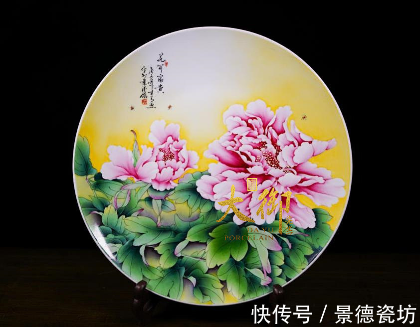 瓷画|大御瓷器余霞——笔下花鸟，瓷上呈祥，以瓷为笺寄闲情，绘尽瓷上好风光！