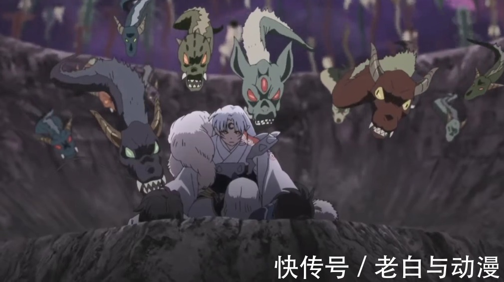 朔月|半妖的夜叉姬：犬夜叉戈薇与女儿相见，画面感人，诸叶哭了