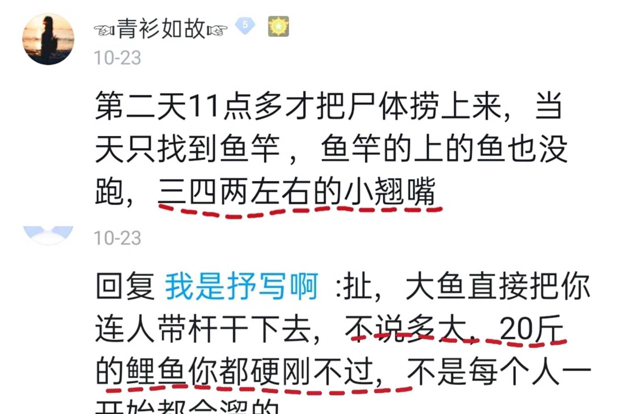 大鱼|悲剧又发生钓友被鱼竿拖入水中溺亡，捞上来发现是条四两小鱼