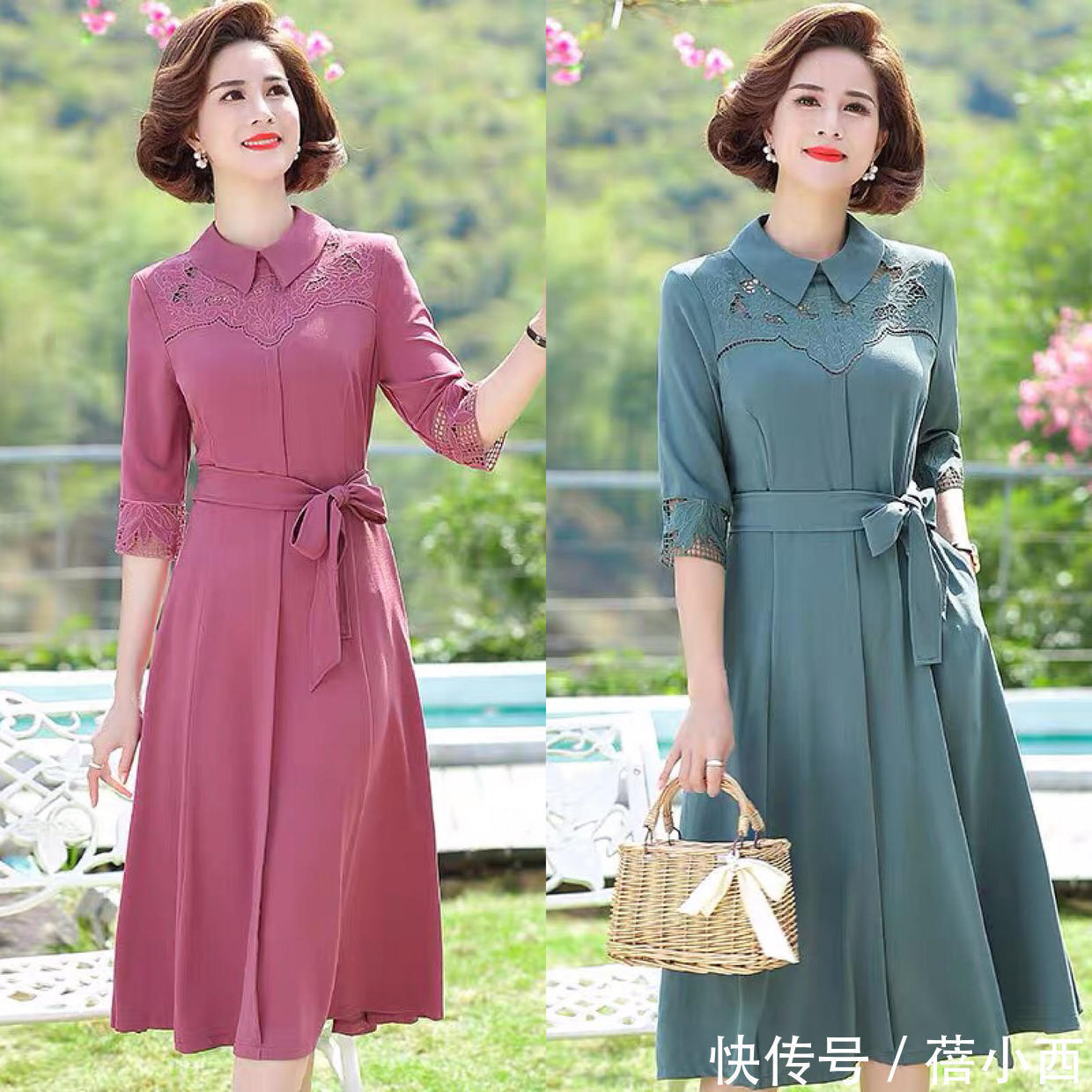 tips|年纪过了50岁的女人,学会穿衣打扮自己,微胖身材照样穿出好气质