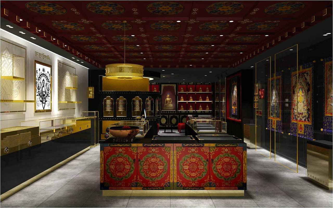 藏传佛教|菩提道品品牌空间设计