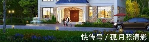 别墅|双拼二层别墅设计图，独立入户门进出，家有兄弟这样建房挺好