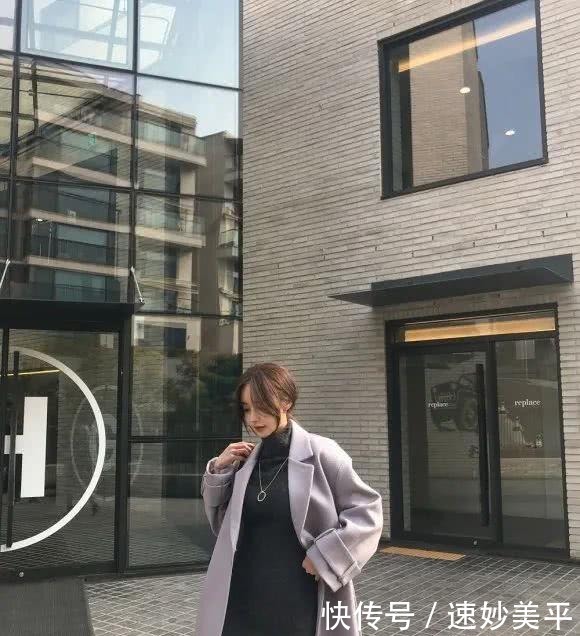 秋露|孙允珠:紫砂芯绒秋露小资气息呢大衣