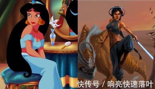 白雪公主|手持“光剑”的迪士尼公主,安娜像新手村战士,艾莎如王者归来!