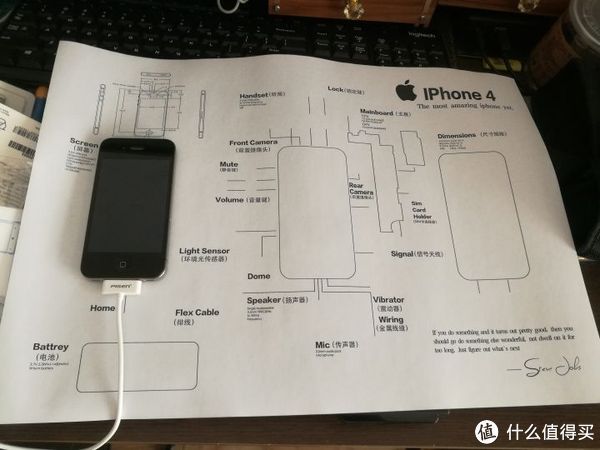 低成本手机拆机装裱框制作教程（DIY iPhone拆机裱框摆件）