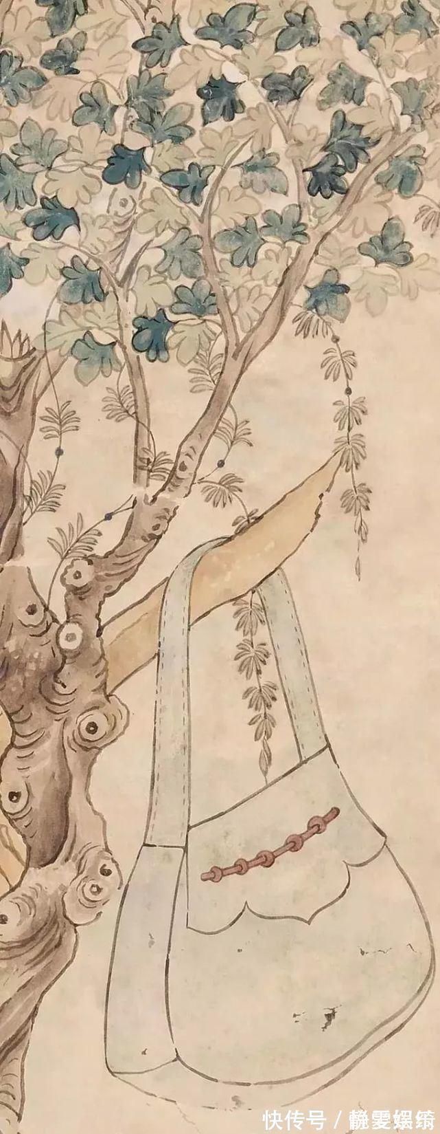 槐荫消夏图$千万别把古画放大,否则你会……哈哈哈哈,笑得胃疼