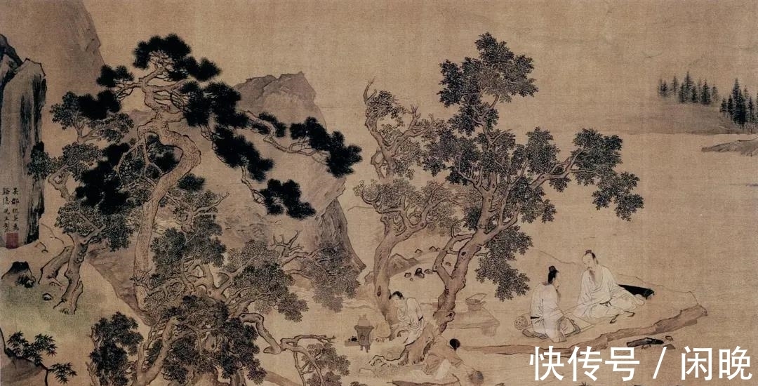 斫琴图#明代绘画中的古琴图像