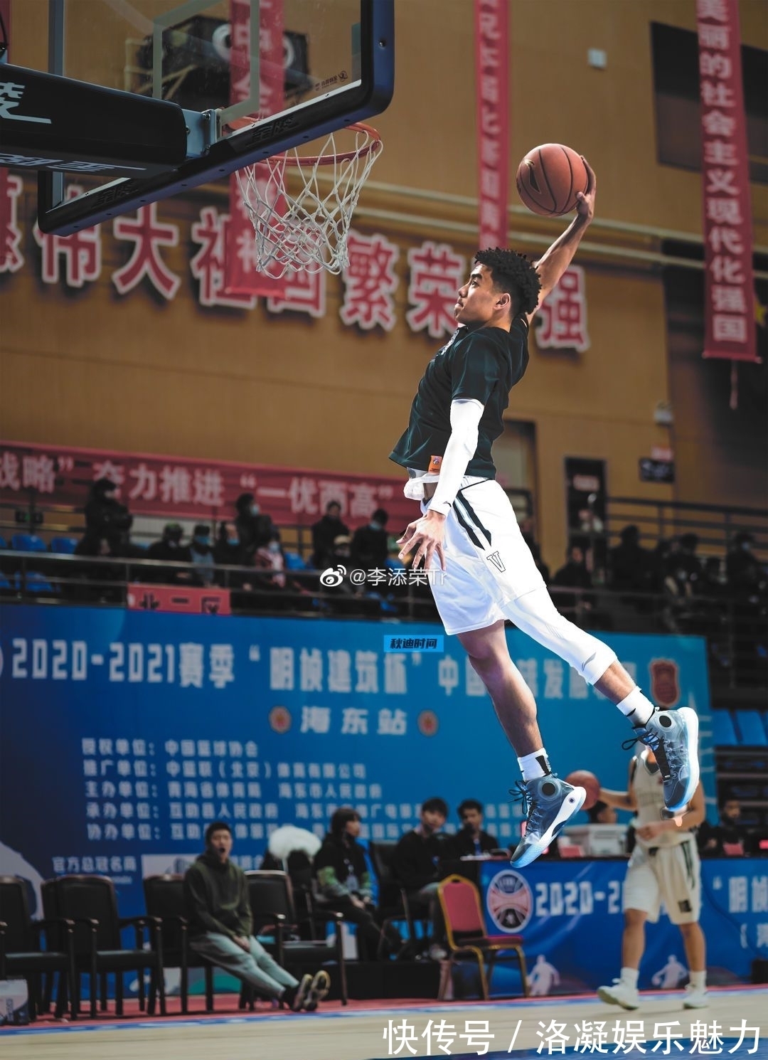 nbl|CBA莫兰特！原地摸高328，他连1米9都没有啊