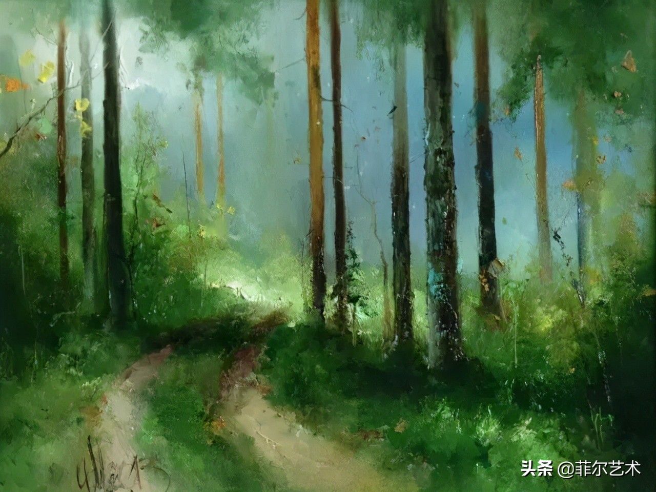 igor|俄罗斯画家梅德韦杰夫·伊戈尔（Medvedev Igor）的风景画欣赏