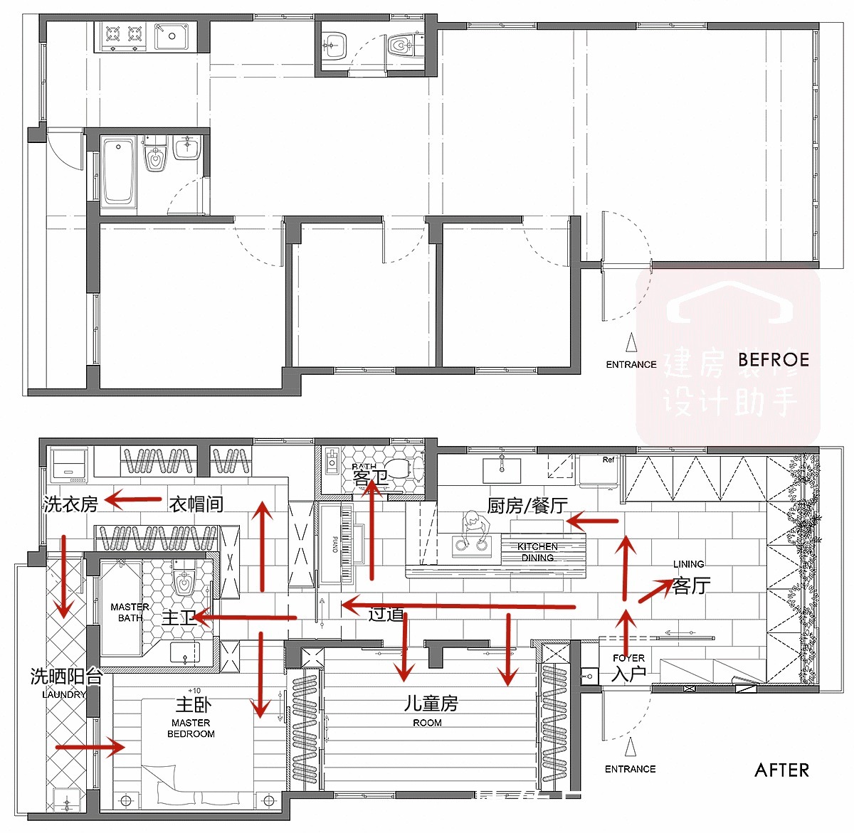 可移动|舍弃客厅的家越来越多,住过就知道:实用性只会增加,不会减少