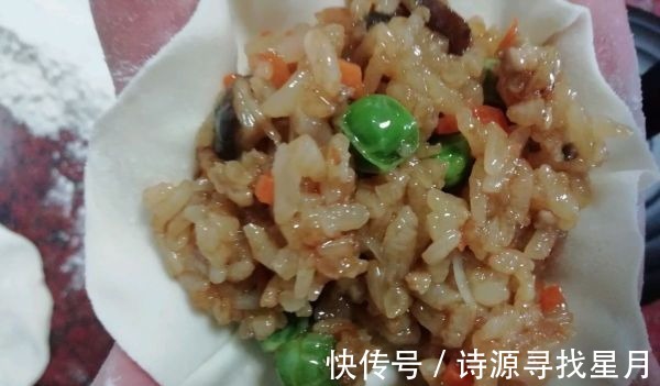 汤汁|糯米烧麦怎么做才好吃,和面和馅都有技巧,米粒吸满汤汁肉香四溢!