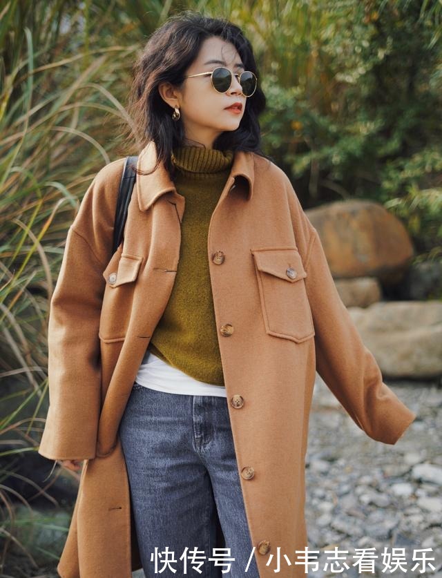 三木太会穿了!把烂大街的“驼色大衣”穿得气质高级,满满大牌范