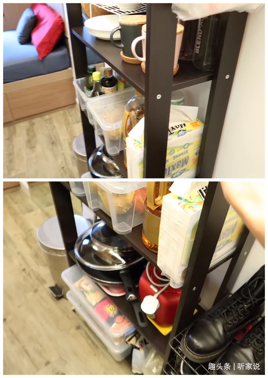 小房子|日本姑娘住进香港10㎡劏房,狭小的家,被这位90后整理得井井有条