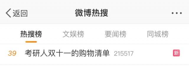 清单|“考研人双十一购物清单”冲上热搜，他们都买了啥？