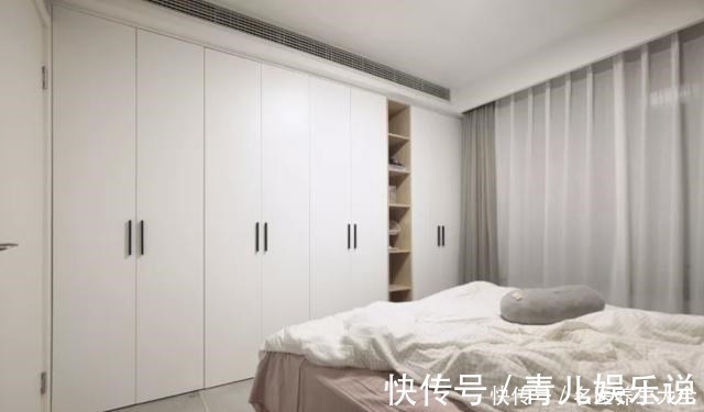 茶几|100平婚房,不要电视墙不买茶几!全屋极简风,太明智了!晒晒!