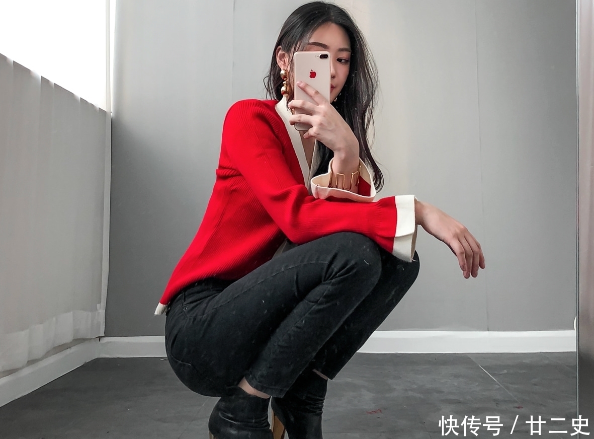 新颖个性的牛仔裤穿搭,彰显简约利落气质!